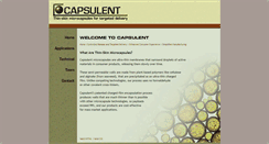 Desktop Screenshot of capsulent.com